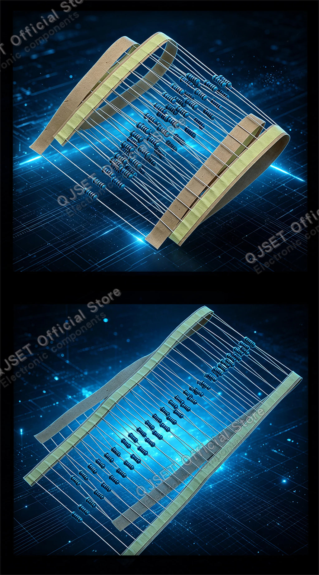 100 Pcs CAN bus terminating resistor RS-485 terminating resistor 1/4W 120 ohms 0.25W 120 ohm RS-485 communication impedance 120R