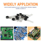 200PCS/Box Transistor Assorted Kit 2N2222 2N3904 2N3906 BC337 BC547 BC557 S8050 S8550 10 values PNP NPN Transistors Triode TO92