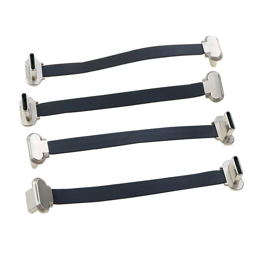 1/2/5/10pcs USB C TYPE-C USB FPC Soft Flat Cable Male To Male Charging Cable Fast Charge Charging Wire Extention for Phone