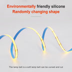 New USB COB Strip Light 5V 320Leds/m Blue/White/Red/Green Flexible Adhesive Tape Night Lighting TV Backlights Home Decor 3M 5M