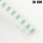 10pcs SMD 1206 3216 Fuse 0.125A 0.2A 0.25A 0.375A 0.5A 0.75A 1A 1.25A 2A 3A 4A 5A 32V 63V 125V 466 LF Very Fast Acting Blow