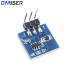 TTP223 Capacitive Touch Sensor Module for ESP32 ESP8266, 2.0V-5.5V Digital Touch Switch Control Board for DIY Projects