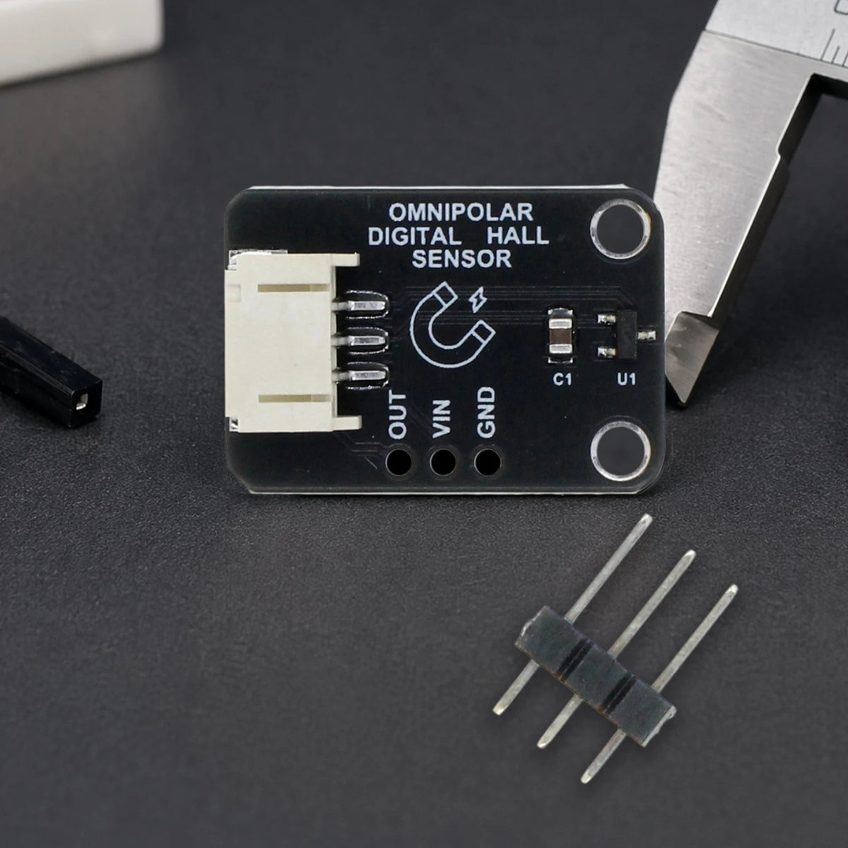 DRV5032 Hall Effect Magnetic Sensor Module Open Drain Digital Output 30kHz Detection