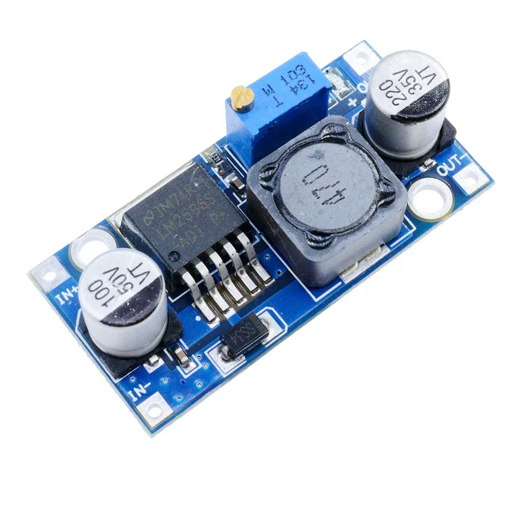 1lot/10Pcs LM2596 DC-DC Adjustable Buck Converter 3.0-40V to 1.5-35V Power Supply Step Down Voltage Regulator Module