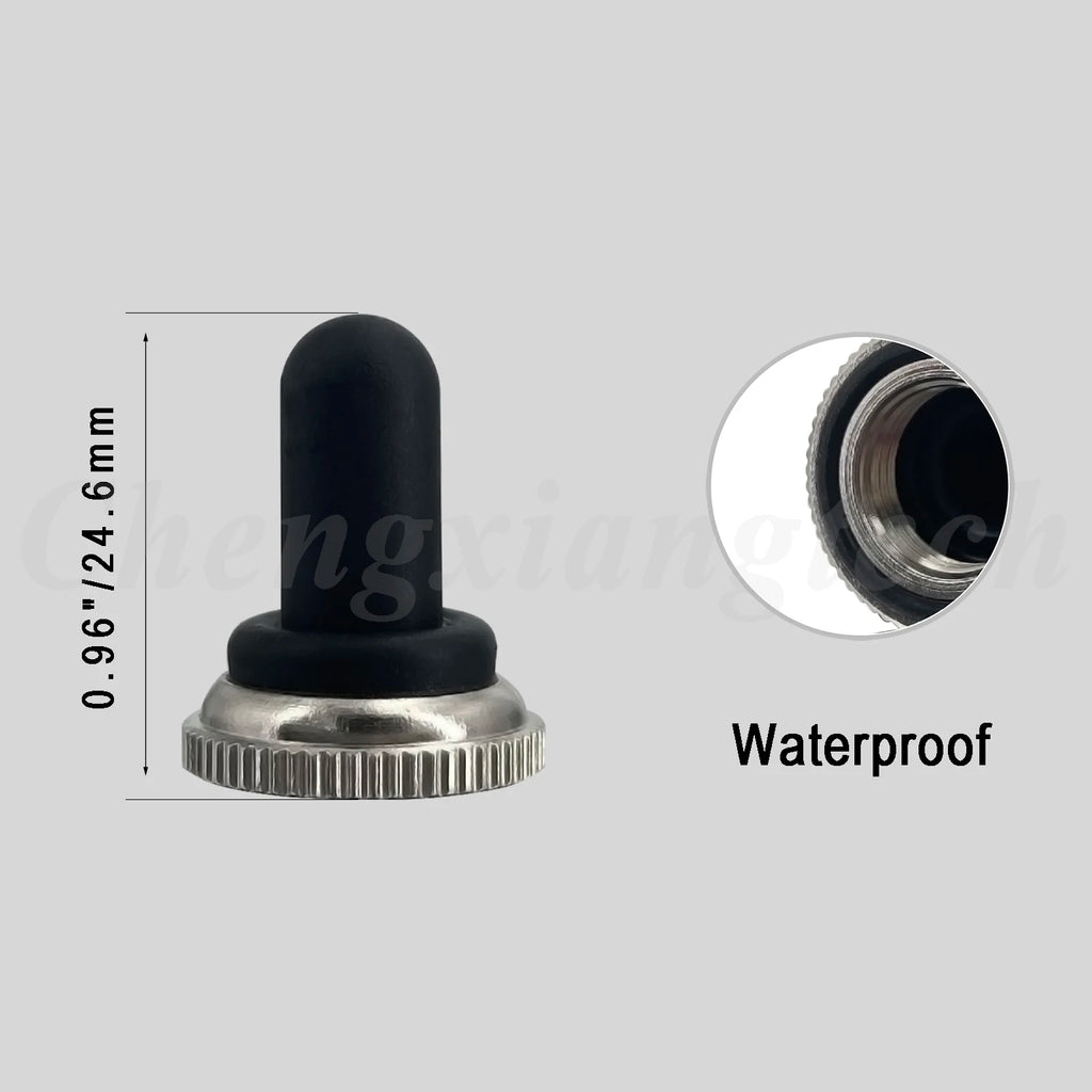 12V 3 Positions Toggle Rocker Switch ON OFF ON 2 Positions ON-ON 250VAC15A 125VAC 20A for Boat Yacht Pilot Automative Instrument