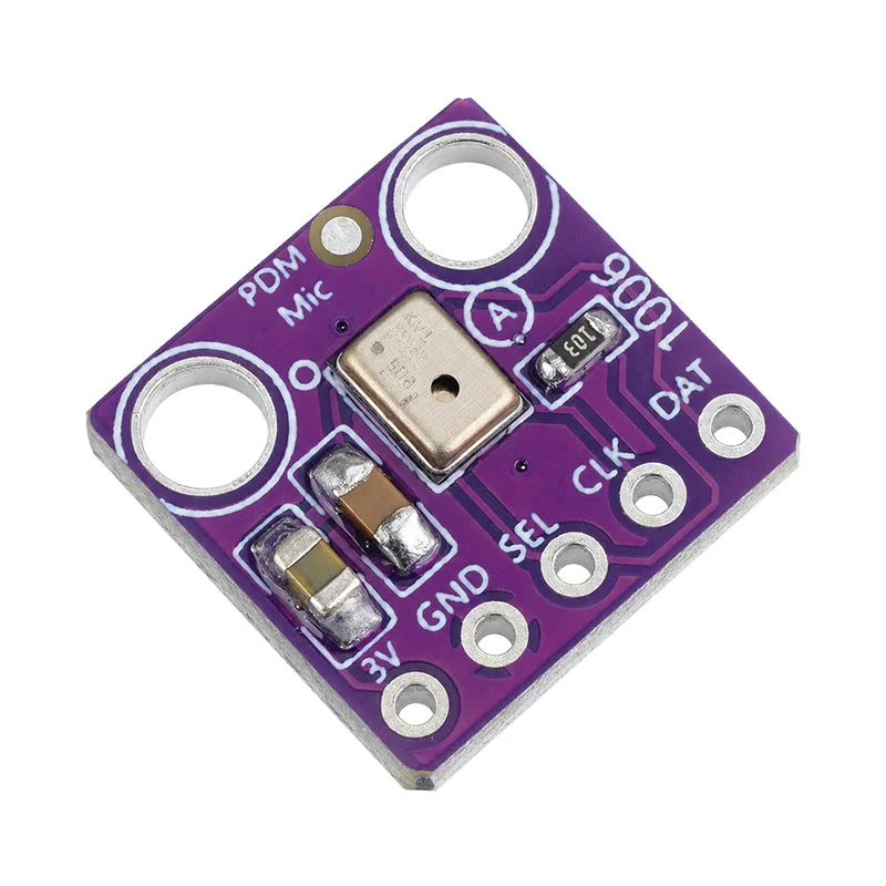 MP34DT01 PDM MEMS Microphone Module Simple Pulse Density Modulation Output Small Microphone