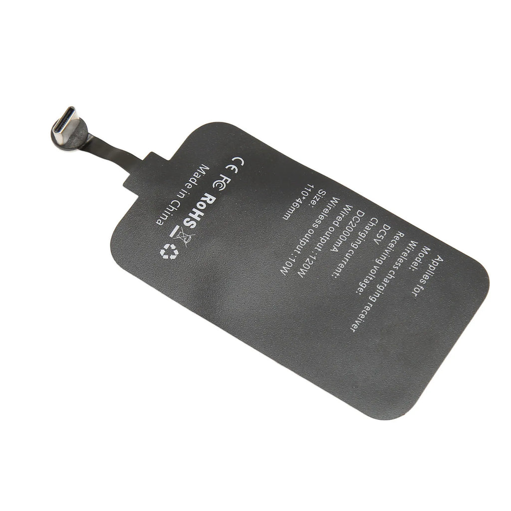 120W Type C Magnetic Dual Purpose Wireless Charging Receiver 10W Thin Wireless Charging Receiver for Galaxy A51 A40 A20E