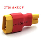 XT30 XT60 XT90 T Plug Deans Female To Male TRX Connectors Plug RC Lipo Battery Control Parts DIY XT60 TO T PLUG