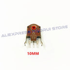 Kailh 5/7/8/9/10/11mm Rotary Mouse Scroll Wheel Encoder 1.74 mm hole 20-40g force for PC Mouse alps encoder