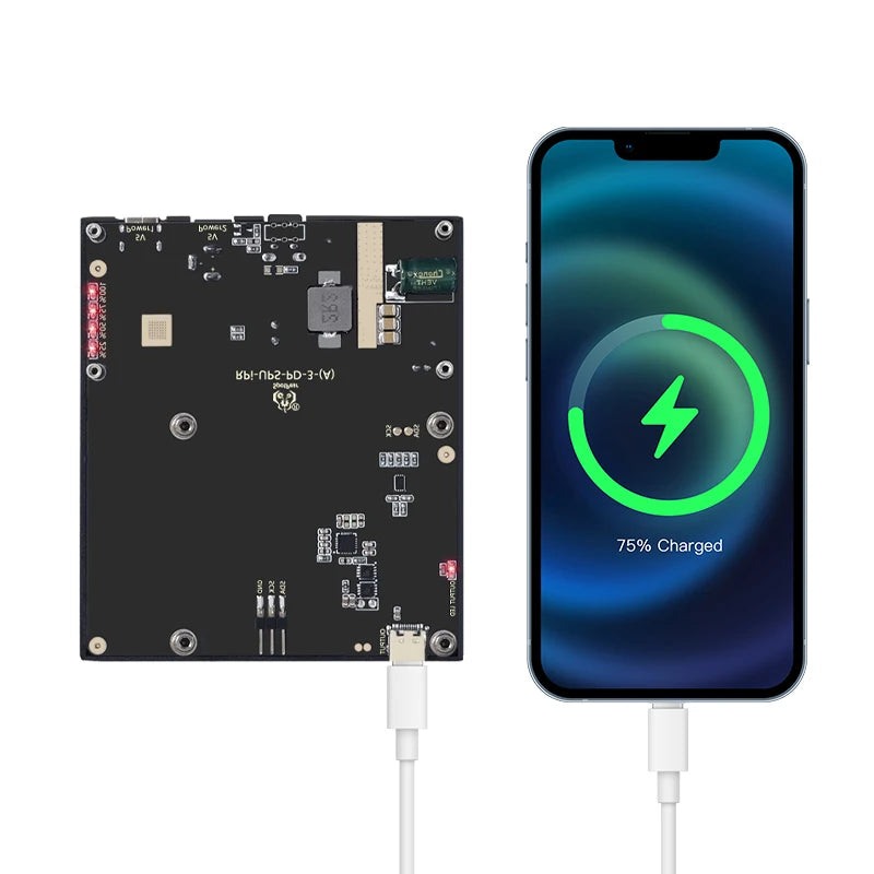 Raspberry Pi 5 / 4B UPS With PD Trigger Activation Uninterruptible Power Bank Supply 5V/5A 25W Also For Phone/Mini Computer PC