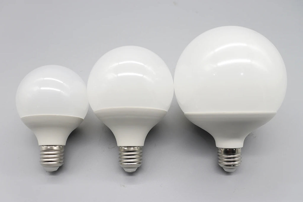 1-5 Pack G80 G95 G125 Globe LED Light Bulbs 10W 12W 18W 40 Watt Equivalent LED Edison Bulbs, Warm White 3000K E27 Base, Milky