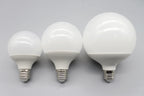 1-5 Pack G80 G95 G125 Globe LED Light Bulbs 10W 12W 18W 40 Watt Equivalent LED Edison Bulbs, Warm White 3000K E27 Base, Milky