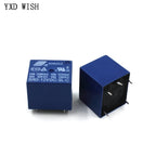 100pcs DC 5V 12V 24V 5Pin Relay SRD-05V/12V/24VDC-SL-C 10A 250VAC Mini Power Relay SRA- 05VDC 12VDC 24VDC-CL 20A 5Pin Relays