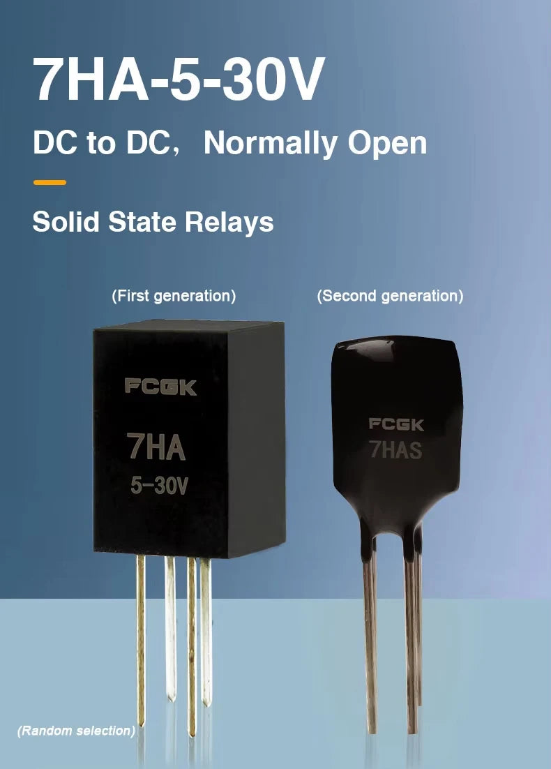 Small Mini PCB SSR 7A Solid State Relay DC to DC 5V 12V 24V