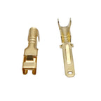 4Pcs 2.8mm Auto Electrical Connectors Kit, Male Female Wire Harness Plugs with 10cm Pre-crimped Cables (2/3/4/6/9 Pin)