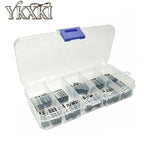 5/10Values IC Combination box Kit 74LS00 74LS02 74LS04 74LS08 74LS32 74LS47 74LS86 74LS90 74LS138 74LS245 With IC socket