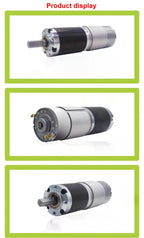 12V24VDC 775 Long life Ultra High torque forward and reverse 42mm planetary brush reduction motor Planetary gear DC low speed