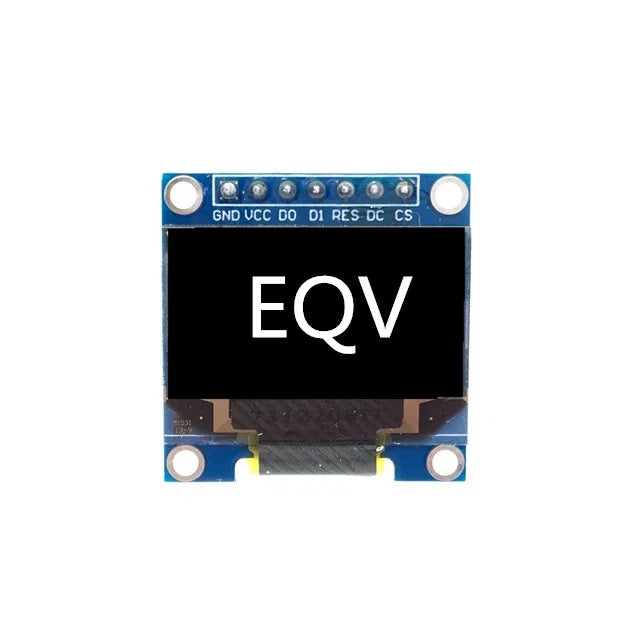 0.96 inch OLED IIC Serial White Display Module 128X64 I2C SSD1306 12864 LCD Screen Board GND VCC SCL SDA 0.96" for Arduino Black
