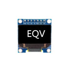 0.96 inch OLED IIC Serial White Display Module 128X64 I2C SSD1306 12864 LCD Screen Board GND VCC SCL SDA 0.96" for Arduino Black