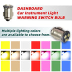 2x BA7S LED Car Interior Light T7 LLB281 GLB28 Dashboard Gauge Warning Switch Lamp DC 12V 6V 24V Auto Speedometer 3898 16037