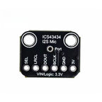 ICS 43434 I2S MEMS Microphone Module Breakout Low Cost Low Pass Filter for Arduino ESP32 Audio Capture DIY