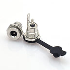 5Pcs/Set DC099 5.5 mm x 2.1mm DC Power Jack Socket Female Panel Mount Connector metal 5.5*2.1