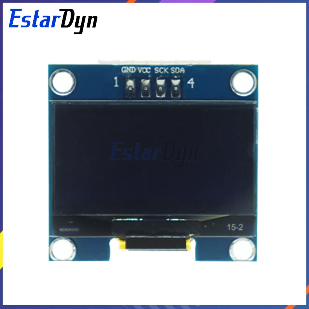1.3 inch OLED RoHS Module 2.54mm Connecting Terminals SPI/IIC I2C Communicate White/Blue Color 128X64 1.3" OLED
