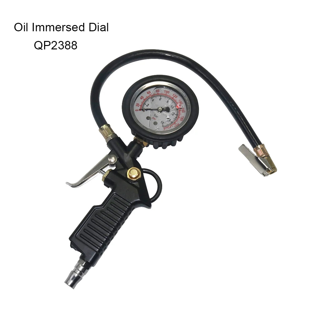 Automobile Tire Pressure Gun Barometer American Style European Style Japanese Style Handheld Tire Pressure Gauge