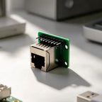 RJ45 Network Port 8-pin Direct Connection Adapter Board Modular Ethernet Connector Network Interface Breakout Board Adapter