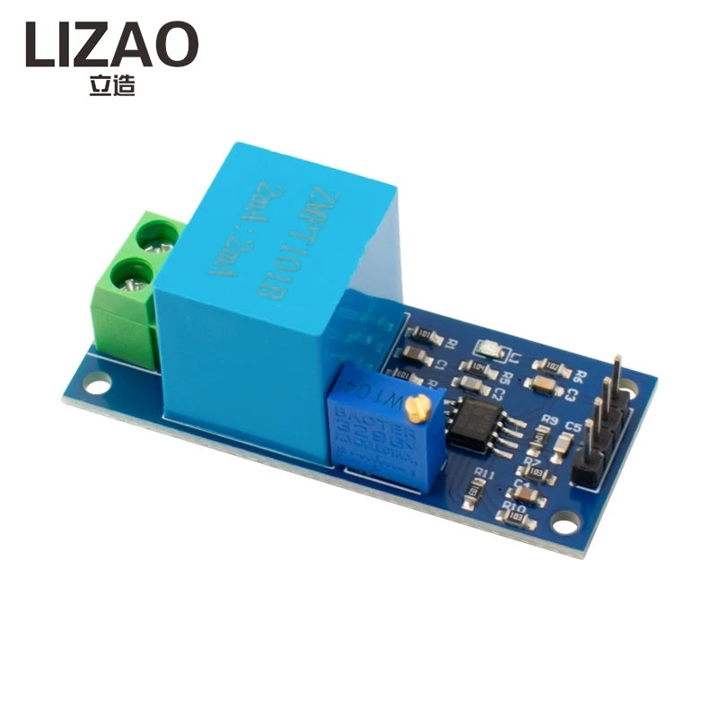 ZMPT101B Single-Phase AC Voltage Transformer Module, 2mA Active Voltage Sensor for Arduino/Mega Projects