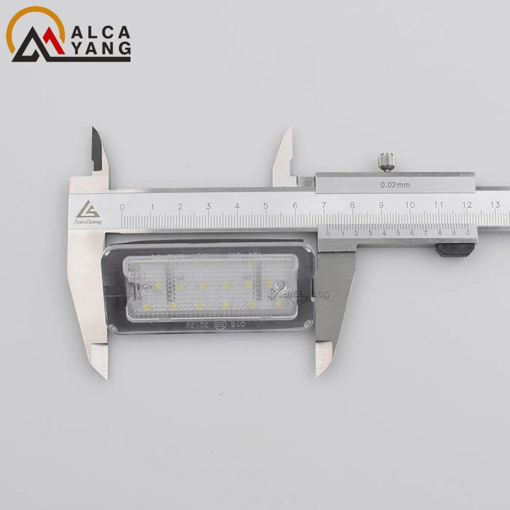 2x Fits For Fiat 500 / Abarth 500 2007-2020 CANbus Xenon White Led Number License Plate Lights