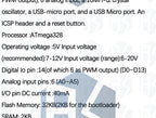 RF-Nano for Arduino Nano V3.0, Micro USB Nano Board ATmega328P QFN32 5V 16M CH340, Integrate NRF24l01+2.4G wireless
