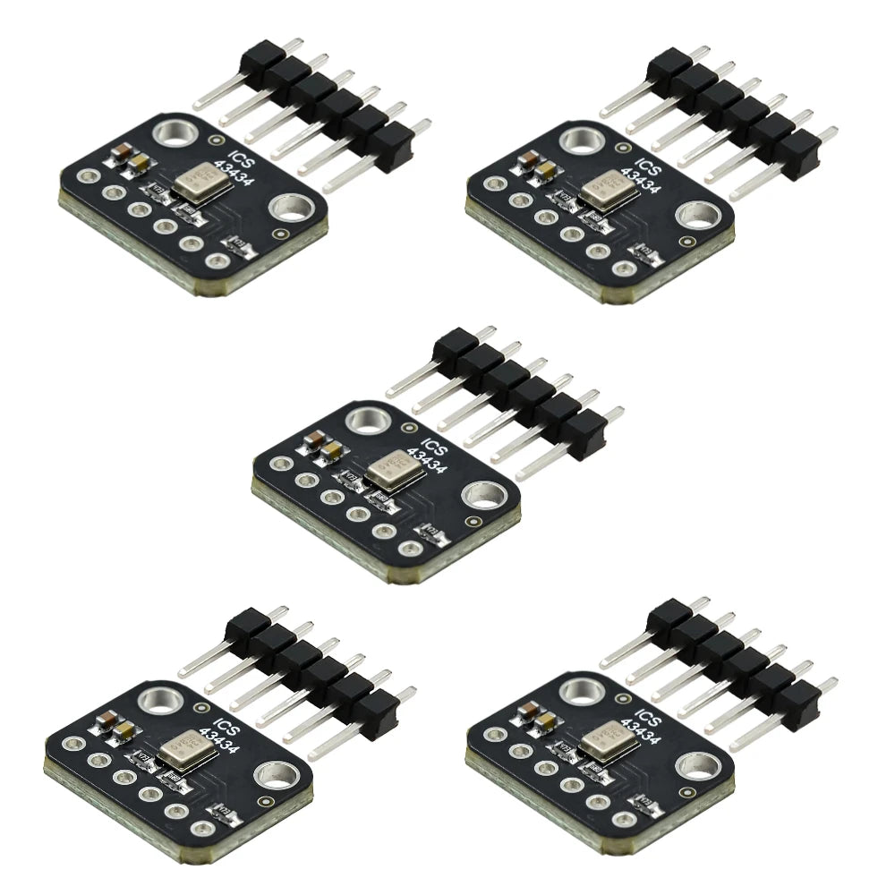 ICS-43434 I2S 3.3V Low Cost MEMS Microphone Module with Low Pass Filter Mini Breakout for Audio Applications