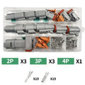 588pcs Deutsch Type Connector Kit Waterproof Wire DT Series Connector set DT06 04 2/3 / 4 pin 6/8/12 pin Sealed Plug