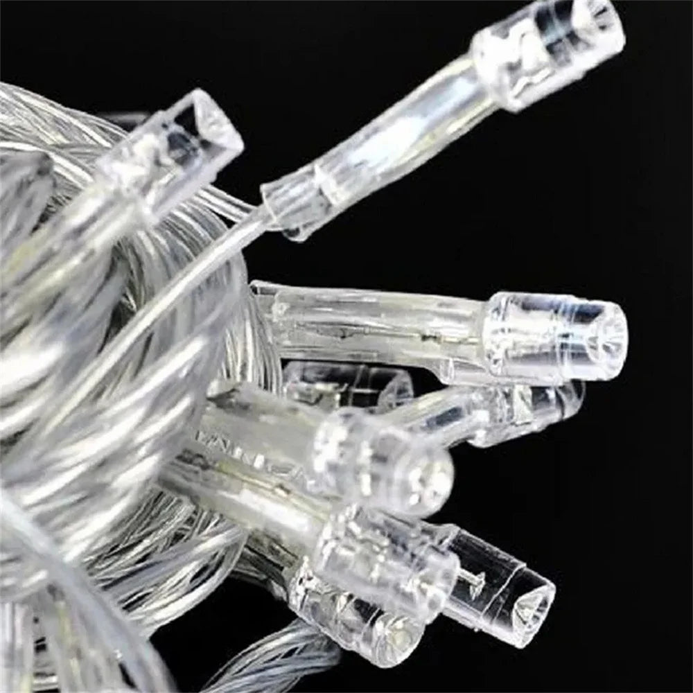 Holiday Outdoor 100 LED String Lights 10M 220V 110V Christmas Xmas Wedding Party Decorations Garland Lighting Christmas light