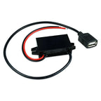 12V 24V 36V 48V 60V 72V Buck to 5V 3A USB Step Down Power Converter Car Auto Phone Motorcycle Charger Adapter 11V-90V