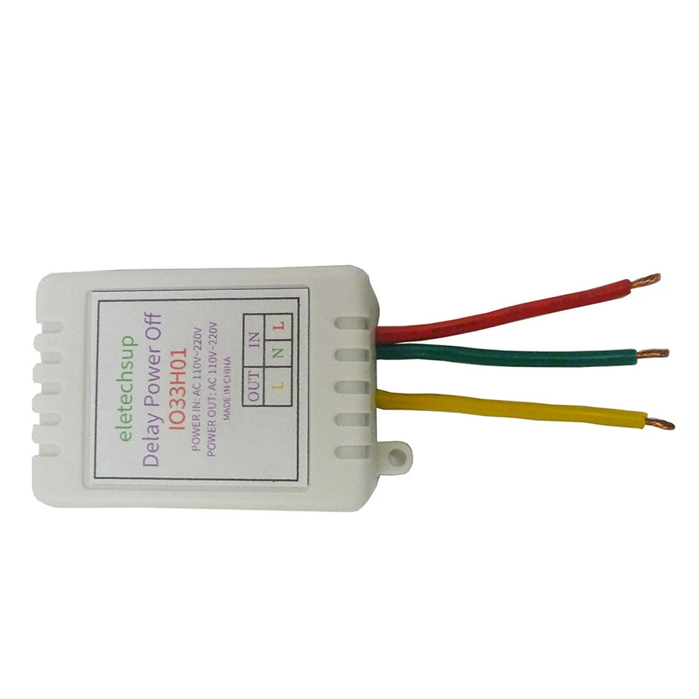 AC110-220V Delay Relay 7A Adjustable Break Delay Controller Relay Timer Control Switching Power Supply Adapter