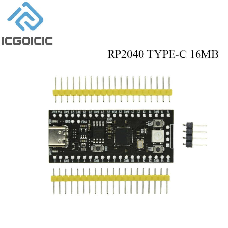 Raspberry Pi Pico or Pico W Development Board A Low-Cost High-Performance Microcontroller Board RP2040 Cortex-M0+ Dual-Core ARM