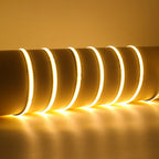 COB LED Strip Light Power Kit 220V 110V AC 3000K 4000K 6000K 2pin 240LEDs/m with IC Driver IP20 8mm PCB Dimmable Linear Lighting