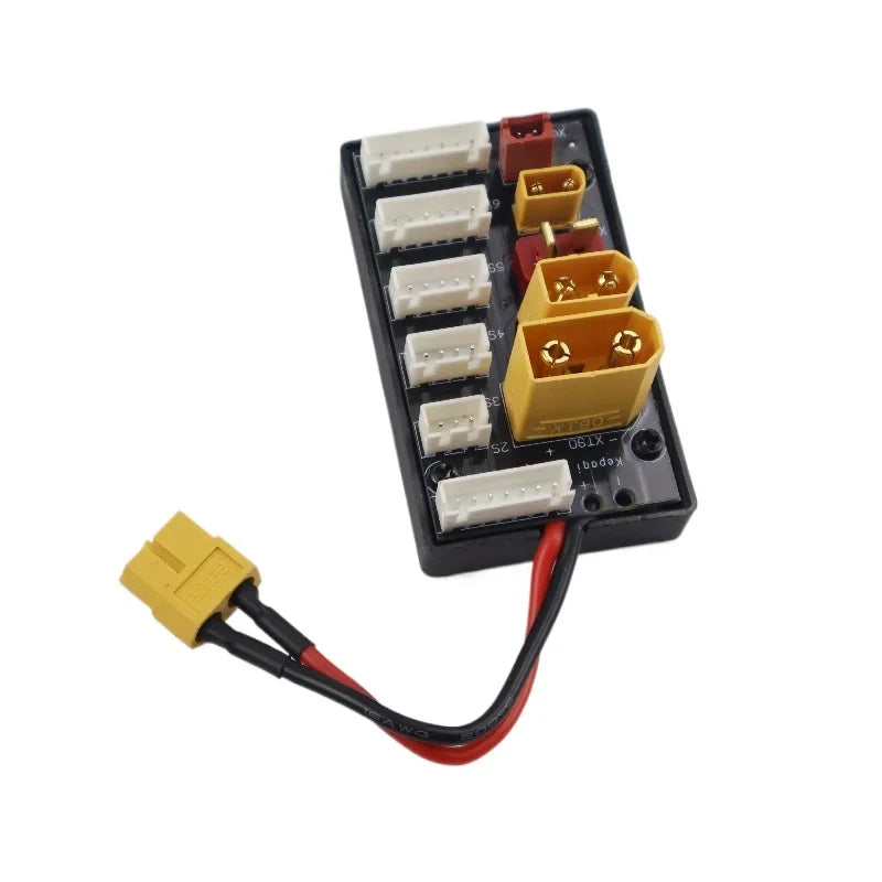 XT30 XT60 XT90 JST T Plug 2-6S Parallel Charging Board Lipo Battery Charger Connector for Imax B6 B6AC ISDT Q6 Lite Charger