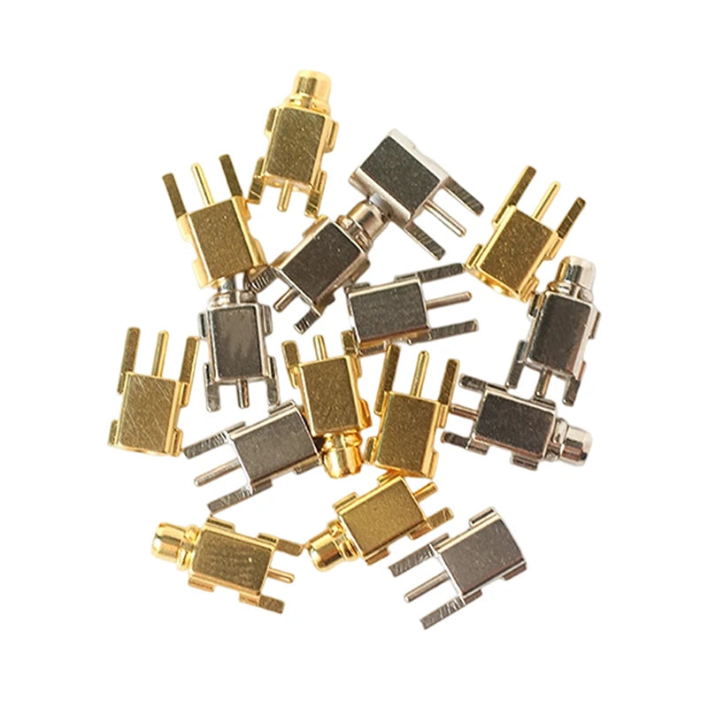 2pcs Audio Jack MMCX Connector Female SE535 SE425 SE315 SE846 Headphone Plug Consumer Electronics Speaker Terminal Accessories