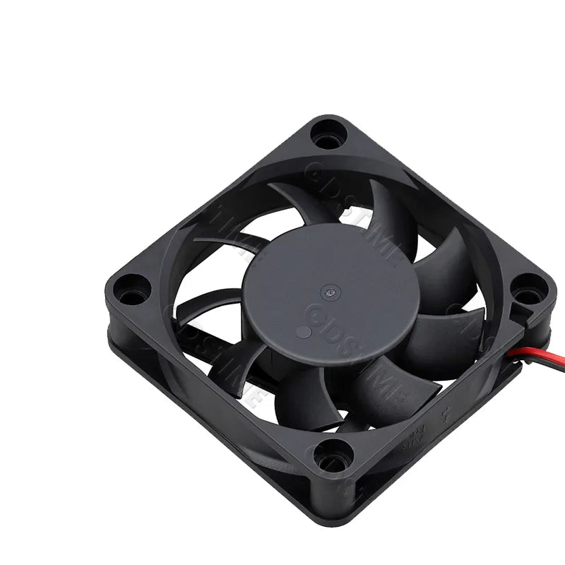 Gdstime 60MM 6015 12V 24V Axial Fan 5V USB PC Case Fan Ball DC Brushless Fan 2PIN 60x60x15MM 3D Printer Cooling Fan CPU Cooler