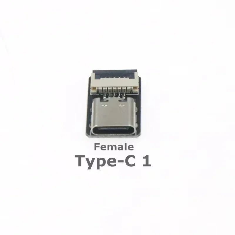 FFC Type-C Mini Micro USB Extension Ribbon Cable 90 FPV Slim Flat Soft flexible FPC charge FPV Brushless Handheld Gimbal monitor