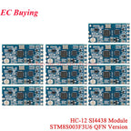 20Pcs/1pc HC-12 433Mhz SI4438 SI4463 Wireless Serial Port Module 1000m UART 3.3V/5V TTL Level With Antenna Bluetooth-compatible