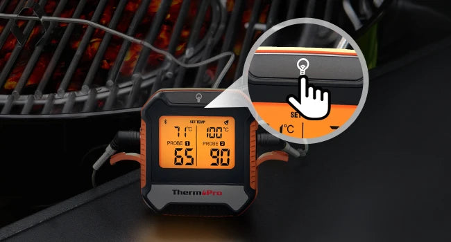 ThermoPro TP904 Bluetooth-connected APP Wireless 135M Dual Probes Digital Meat Thermometer, Kitchen Thermometer with Alarm Timer