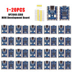 1-50PCS RP2040-Zero RP2040 for Raspberry Pi Microcontroller PICO Development Board Dual-core Cortex M0+ Processor 2MB Flash XCW