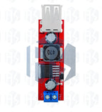 BS LM2596 DC-DC Buck Converter Module - 6V-40V Input to Dual USB 5V/3A Output for Automotive Use