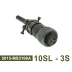10SL-3 10SL-4 5015 Circular Connector MIL-C MS3106A MS3108 MIL STD Plug&Socket 3102A Military Specification Connectors