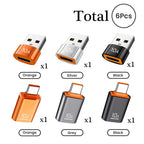 10A USB 3.0 To Type C Mini Fast Transfer USB Type C Female To USB PD Adapter Suitable for Mobile Computer Car Charger Converters