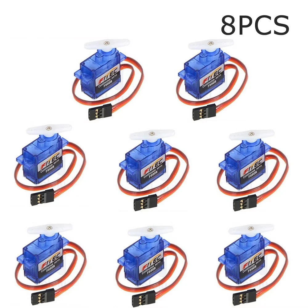 Feetech Mini FS90R Micro Servo 360 Degree Continuous Rotation RC Servo Motor 9g for Arduino Robotic Helicopter Airplane Boat DIY